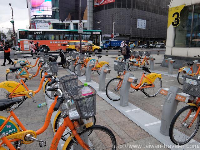 YouBikeの使い方（台北）