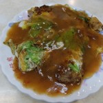 圓環邊蚵仔煎 台北・寧夏夜市の老舗カキオムレツ店